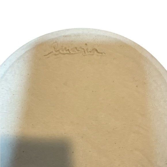 Stoneware Pottery Sponge Holder. Signed. (F) - Picture 4 of 4